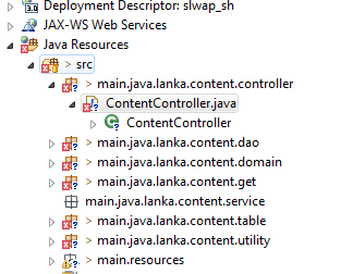 Main resources. Resources folder java.