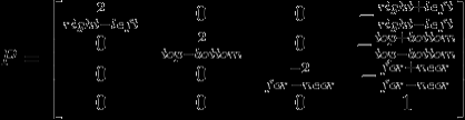 Ортогональная проекционная матрица, любезно предоставленная Википедией.